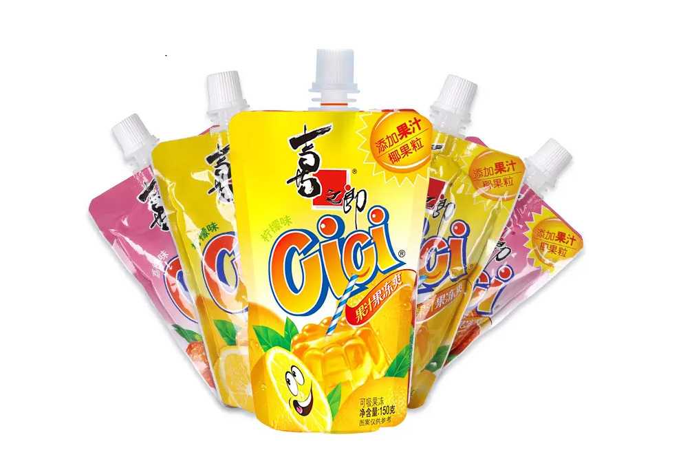 革新食品包裝 —— 自動化吸吸果凍灌裝旋蓋機，開啟便捷美味新體驗！